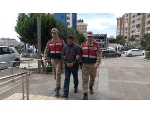 Evinde mozaikle yakalandı