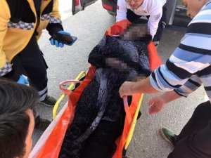 Eşini ve 3 çocuğunu yangında kaybeden annenin tedavisi sürüyor