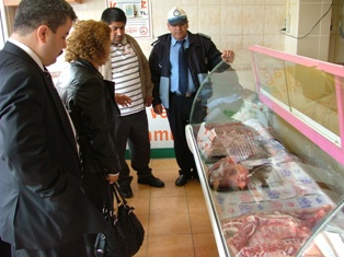 Seydişehir'de kasaplar denetlendi