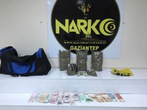 Gaziantep’te 3 kilo 800 gram bonzai ele geçirildi