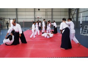 Üniversite öğrencilerine Aikido dersi