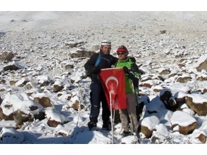Baba oğul zirveye çıktı