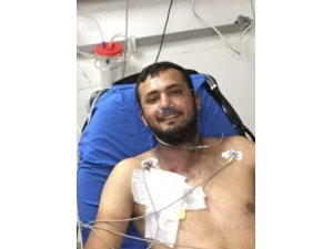 Yaralı uzmanın İnegöl’e selamı var