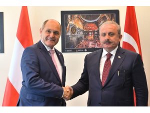 TBMM Başkanı Şentop, Avusturya Ulusal Meclis Başkanı Sobotka ile görüştü