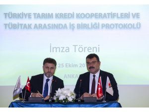 TÜBİTAK ile Tarım Kredi arasında iş birliği