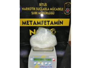 Bitlis’te metanfetamin ele geçirildi