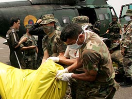 İki helikopter çarpıştı 1'i general 6 ölü
