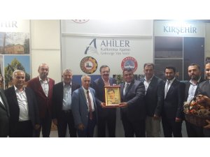 Kırşehir yöresel ürünleri YÖREX Fuarı'nda