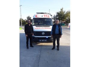 Çumra'ya ambulans