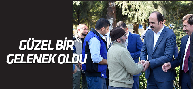 Cuma Buluşmaları güzel bir gelenek oldu