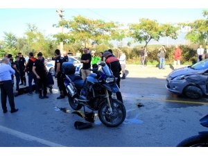 Muğla’da kaza: 2 polis yaralı