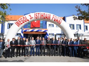 İnegöl İstihdam Fuarı başladı