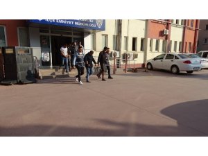 Aydın’dan Salihli’ye hırsızlık için gelen 5 kişi tutuklandı