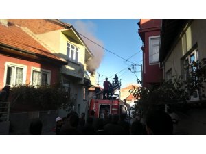 Senirkent’te korkutan yangın