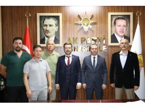 Vatan Partisi Çanakkale teşkilatından AK Parti İl Başkanlığına ziyaret