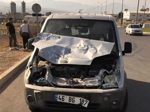 Kahramanmaraş’ta trafik kazası: 1 yaralı
