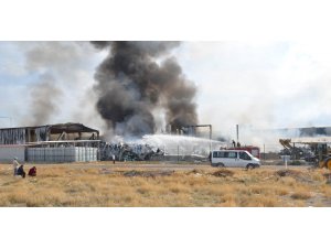 Konya’daki fabrika yangını büyük ölçüde kontrol altına alındı