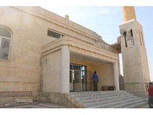 Resulayn’da YPG/PKK’nın saldırdığı cami görüntülendi