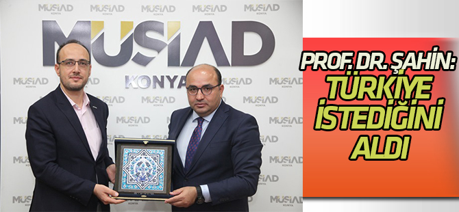 Prof. Dr. Şahin: Türkiye, Barış Pınarı Harekâtında çok kısa bir sürede istediğini aldı