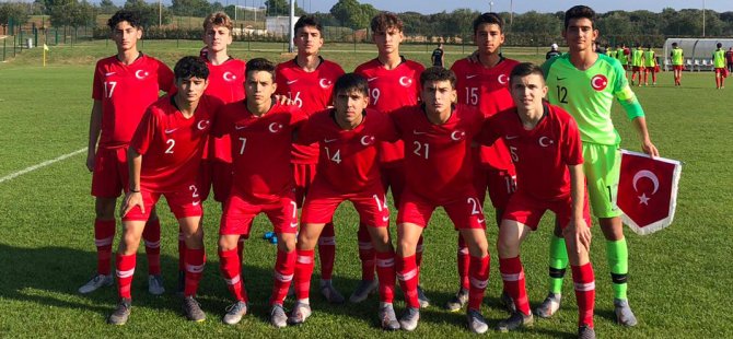 U15 Milli Takım ikinci oldu