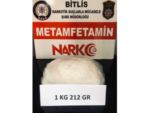 Bitlis’te uyuşturucu operasyonu