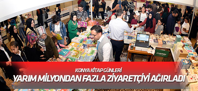 Kitap Günleri yarım milyondan fazla ziyaretçiyi ağırladı