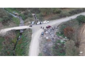 Düzce polisinden havadan karadan denetim