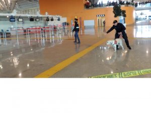 Kars Harakani Havalimanı’nda silahlı saldırı tatbikatı gerçeği aratmadı