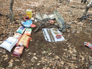 PKK’ya ait silah ve mühimmat ele geçirildi