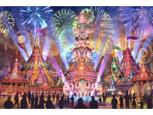Tai Karnavalı Temalı Park ’Carnival Magic’in açılışı için hazırlıklar sürüyor