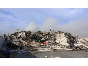 Aydın’da depodaki 2 bin ton pamuk yandı