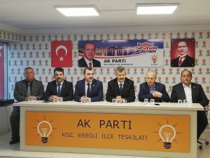 AK Parti Milletvekilleri Kdz. Ereğli’de partililerle buluştu