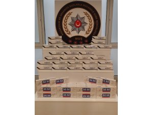 Muş’ta bin 200 paket kaçak sigara ele geçirildi