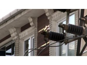 Esenyurt’ta elektrik trafosunda korkutan görüntü