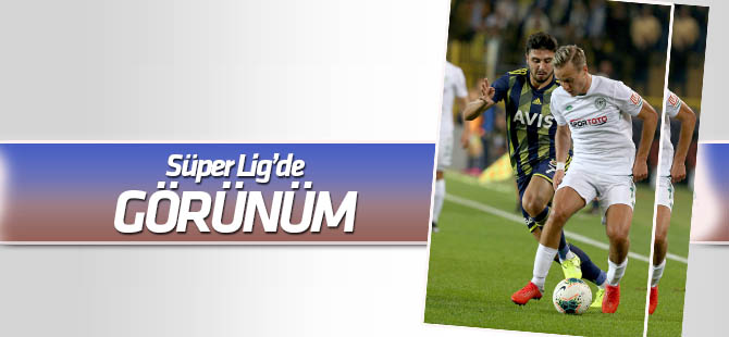 Süper Lig'de görünüm
