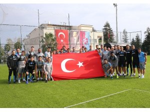 Trabzonspor, Göztepe maçı hazırlıklarına ara vermeden başladı