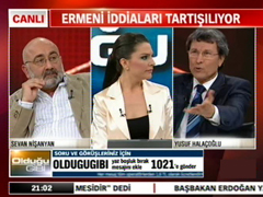 Halaçoğlu canlı yayında çıldırdı