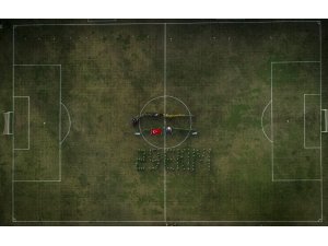 Bursaspor'dan 29 Ekim Cumhuriyet Bayramı koreografisi