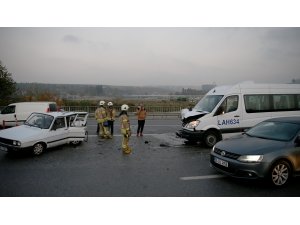Bahçelievler'de trafik kazası: 1 yaralı