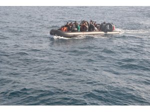 Edirne açıklarında 40 düzensiz göçmen yakalandı