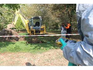 Kablo tamiri için kazılan çukurdan çıkan gaz AFAD ekiplerini alarma geçirdi
