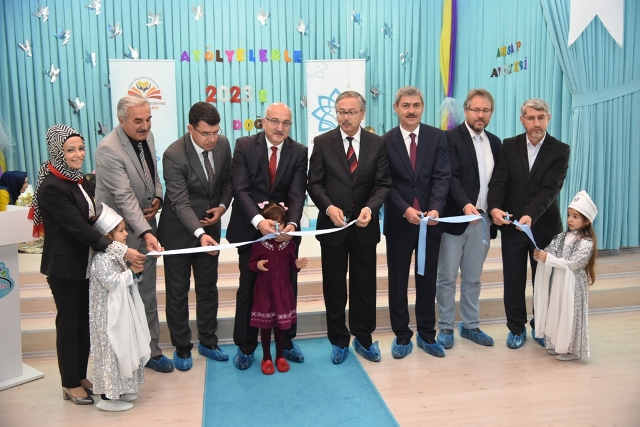 Anaokulunda Tasarım ve Beceri Atölyelerinin açılışı yapıldı