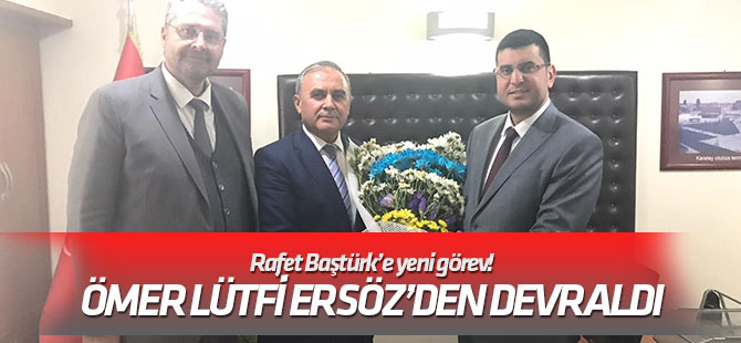 Rafet Baştürk Terminal Müdürü oldu