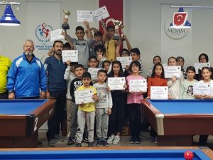 Bilardoda Cumhuriyet Kupası Turnuvası gerçekleştirildi