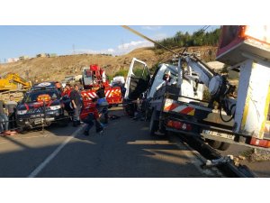 Siirt’te trafik kazası: 1’i ağır 2 yaralı