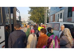 Halk otobüsünün çarptığı öğrenci yaralandı