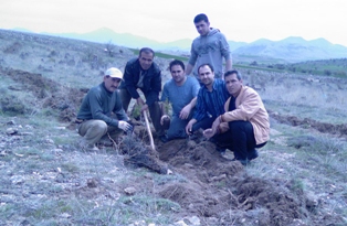 Bayındır köyünde yeşil seferberliği