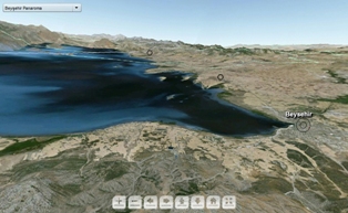 360 derece fotoğraflarla panoramik Beyşehir