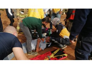 Ömerli’de kazı çalışmaları sırasında 3 işçi toprak altında kaldı