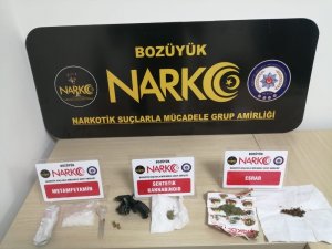 Bozüyük’te uyuşturucu operasyonu